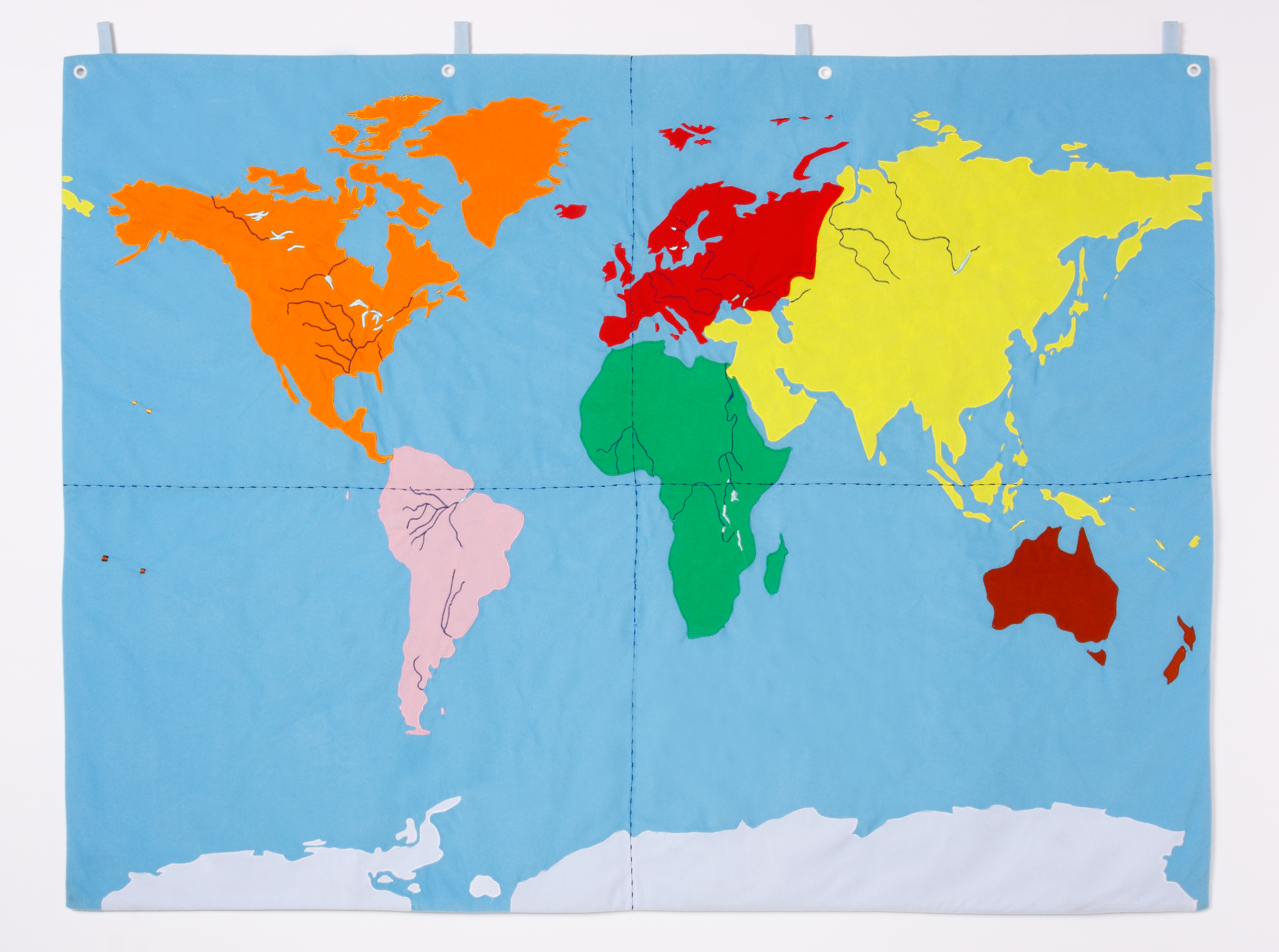 布製 世界地図 | 株式会社コンセル